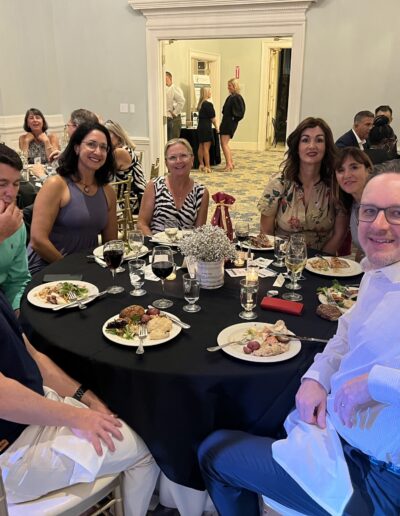 Be the Key Fall Fest table with people