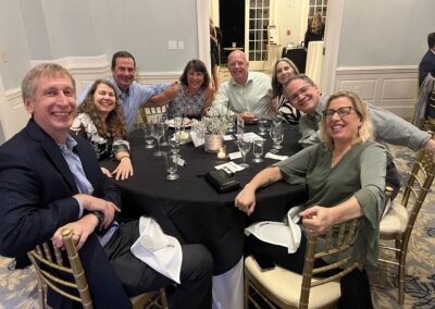 Be the Key Fall Fest table with people