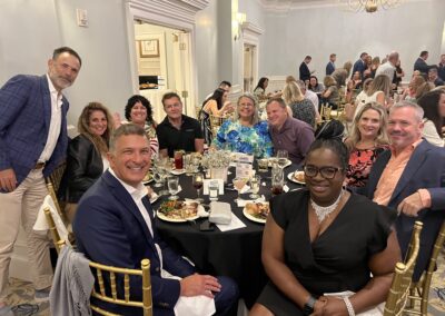 Be the Key Fall Fest table with people