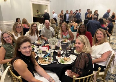 Be the Key Fall Fest table with people