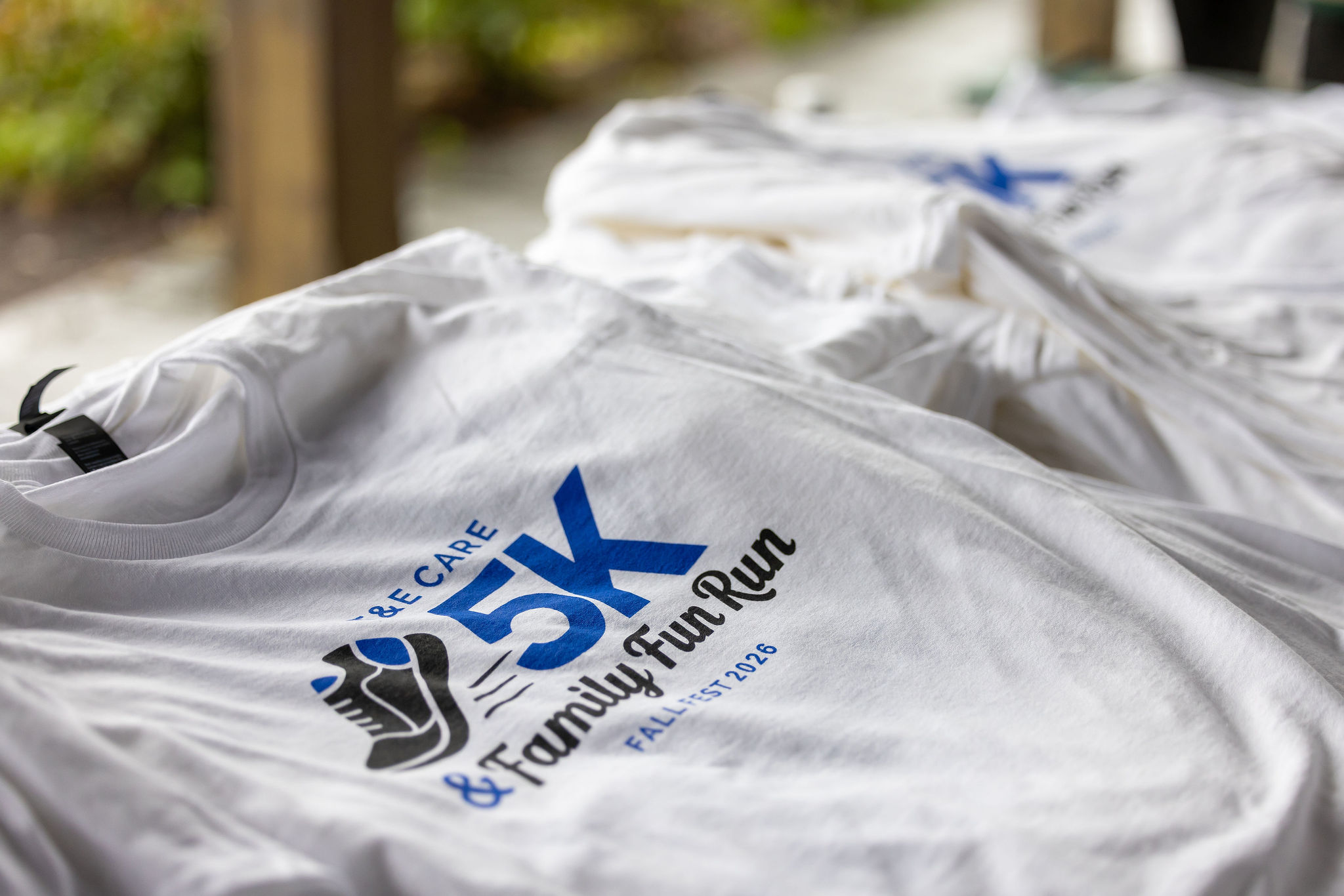 photo of 5k branded t-shirt